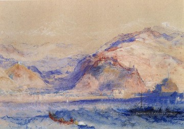 Genda Paysage romantique Joseph Mallord William Turner Montagne Peinture à l'huile